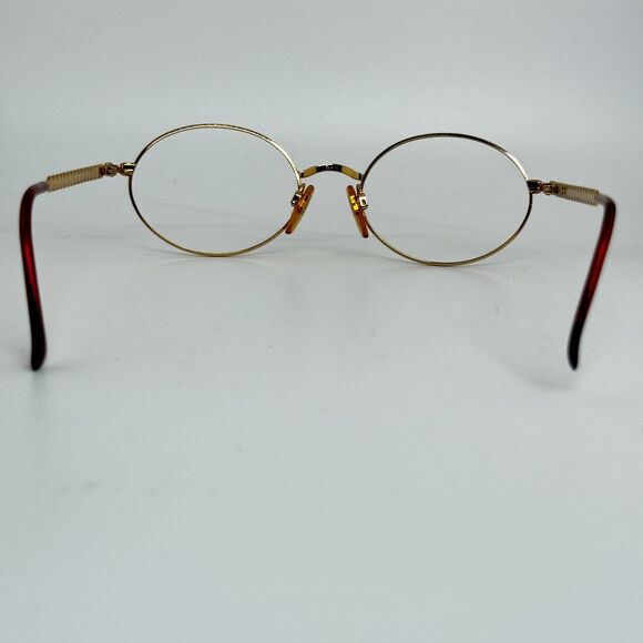 Valentino Eyeglasses Frames gold Womens V451 962 53-19-135 H502 - Picture 3 of 7
